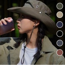 메이도 등산모자 벙거지 자외선 차단 정글모, 카키