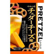 이토우 제과 프레첼 야미츠키 체다 치즈 맛 40g×12개, 1g, 1개