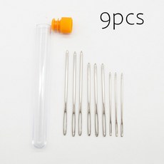 돗바늘 9개입 세트 뜨개질 마크라메, 1세트
