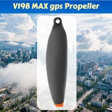 미니 드론 카메라 장착 초보자 입문 용 샤오미 V198MAX GPS 8K 전문가용 공중 FPV 브러시 장애물 회피 기능 탑재 대형 스크린 리모컨, 8)V198MAX-propeller-1