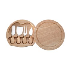 도구 스틸 스테인레스 커트레이 치즈 Leeseph Charcuterie 컬렉션 세트 보드 나이프 및 세트 주방, 1개