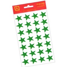 돈스텔 가정용 별스티커 7매 녹색