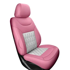 스즈키 스위프트 이그니스 SX4 그랜드 에스쿠도 키자시 S-크로스 비타라 알리비오 자동차 시트 커버 맞춤, 01 인조 가죽, 01 사계절, 03 1PC-Pink