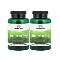 스완슨 엘더베리 이뮨 헬스 120 베지캡슐, 2개, 120정