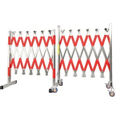 DOOIT 접이식바리게이트 자바라 출입통제 대문 스텐, 1.2x6.0m 컬러풀 3D 모델 손상, 1개