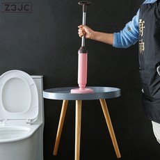 Z3JC 馬桶疏通器一炮通皮搋子下水道疏通器通廁所大吸力馬桶吸真空打氣, 如圖