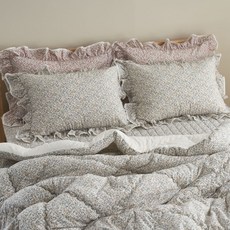 토미하우스 쁘띠잔꽃 워싱 광목 60수 아사 순면 간절기 차렵이불