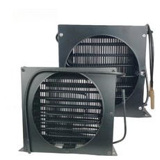 판형 열교환기 판형열교환기 에어컨바람막이 배관용 양수기함, 1개, 4칸 소형 냉각기 프레임 21x13x22.5