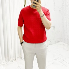 Ador Classic Twist Round 5 色針織短袖 T 卹