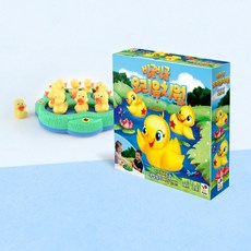 행복한바오밥 빙글빙글 오리 유치원 매칭 게임, 혼합 색상, 1개