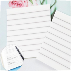 공부 중요 메모지 메모 필기 유선 반투명 투명1P, 본상품
