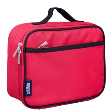 Wildkin s Insulated Lunch Box – Durable and Reusable for School & Travel - Cardinal Red, 카디널 레드