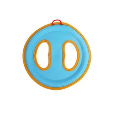 活力運動飛盤 戶外耐咬狗狗玩具, 兩眼飛盤 直徑23cm, 1個