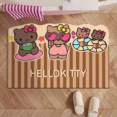 란틴 욕실 발매트 규조토 미끄럼방지매트 화장실 주방 발매트 미끄럼방지 패드 베란다 바닥매트 브라운 고양이, 브라운 B, 1개