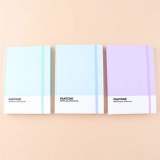 팬톤 B6 양장 밴딩 노트북 고급 노트북 커버 노트 정리 노트북 케이스