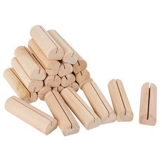 10 20Pcs 소박한 결혼식 스탠드 생일 카드 클립 사진 엽서 약혼 소지자 나무 장소, Holder, 10Pcs