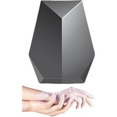 GMDQ 600W 강력한 핸드 드라이어 노드릴 설치가 가능한 벽걸이 조용한 욕실 가정 주방 호텔용 컴팩트 자동 센서 드라이어블랙 및 화이트블랙, White
