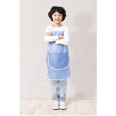 혜명마트 (웰프런키즈) 스퀘어라인 앞치마 WMK04 유치원앞치마 어린이용앞치마 어린이미술앞치마 단체앞치마 키즈앞치마