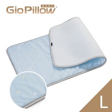 Gio Pillow 嬰兒床墊, 排汗L號-海洋沙瓦