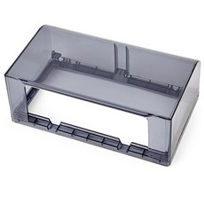 精選優品 加高插座防水蓋 86型開關塑料自粘貼式防濺盒 加高大號粘貼雙聯86型電源開關 保護蓋加高防水盒 插座防濺, 1個, 黑色, 黑色