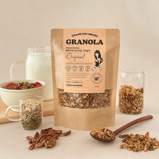 [땡큐뚜루]_오리지널 그래놀라 수제 그래놀라 시리얼, 1개, 200g