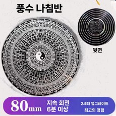 남성 스트레스 해소 생일 신년 선물 피젯 완구, 14. 풍수 나침반 8cm