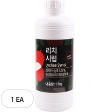 딜라잇가든 리치 시럽, 1kg, 1개