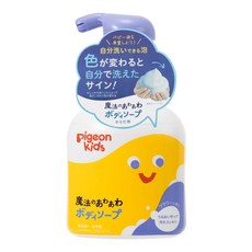 비둘기 비둘기 키즈 마법의 아와 아와 바디 비누 400ml, 1