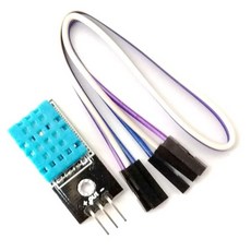 DHT11 溫濕度感測器模組, 1個, DHT11感測器模組+杜邦線, N/A