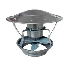 굴뚝 배기팬 화목 난로 역류방지 연통 통풍 연기 가스 배출기 흡출기, 1개