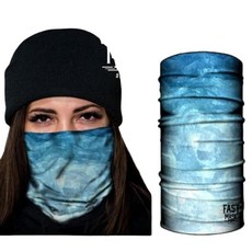 Live Fast GEAR 이어 넥 게이터 반다나 블랙 폴리에스터 극세사 자외선 차단 다목적 페이스 마스크 - (스카이 블루 게이터), Live Fast GEAR 이어 넥 게이터 반다나, 블