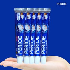 페리오 여행용 휴대용 치약 50g, 5개