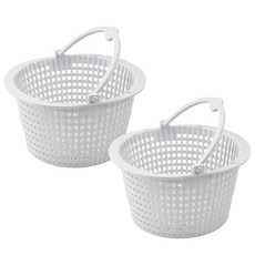 Methuker SPX1091C 손잡이가 달린 스키머 바스켓 2개 Hayward 자동 스키머 SP1091LX SP1091WM과 호환되는 지상 수영장 스키머 바스켓 43664