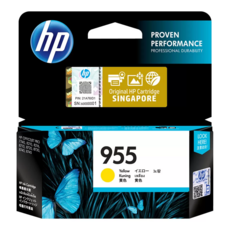 HP 955 黃色墨水匣, 黃色, 1個