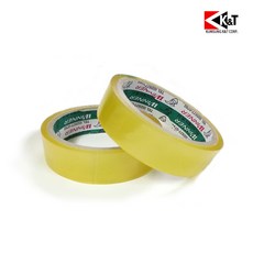 금성 투명 OPP 테이프 25mmX25M 2입, 단품