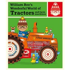 William Bee's Wonderful World of Tractors and Farm Machines Hardcover, Pavilion Books Ltd