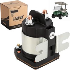 10L0L 골프카트 48V 고중량 솔레노이드릴레이 어셈블리 야마하 G22 G29 드라이브 전기 2007년 이후 모델 OEM JU6H19500000, 10L0L 골프카트 48V 고중량 솔레노이드릴레이 어셈