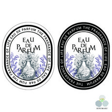 엔틱포트리 퍼퓸 스티커 향수 라벨, 50개