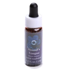 Flower Essence Services 獵犬舌花精, 7.5ml, 1瓶