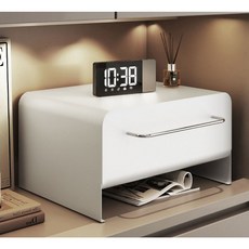호프너 화장품 정리함 정리대 보관함 수납함, 화이트, 대형, 1개