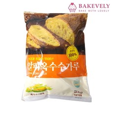 알파 옥수수 가루 5KG 새롬, 1개