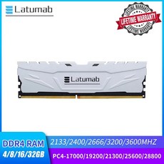 Memoria DDR4 8GB 16GB 4GB 32GB 3200MHz 2666MHz 2400MHz 2133MHz 3600MHz 데스크탑 메모리 DIMM PC4-28800 2, 보여진 바와 같이, DDR44GB2133MHz, 1개