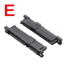 1PCS SAS 인터페이스 소켓 솔리드 스테이트 드라이브 39Pin Male SMT 커넥터 시트 싱킹 패치 유형, 02 E