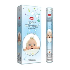 베이비 파우더 - 120개 스틱 - 헴 인센스 Baby Powder - 120 Sticks - Hem Incense