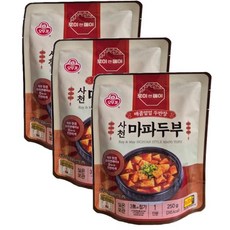 오뚜기 로이앤메이 사천마파두부 250g 3개, 4세트
