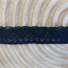 CRT 046 탐나요 레이스 원단 부자재 망사 자수 패브릭 밴드 의류 포인트 천, 1개, 블랙하트720cm