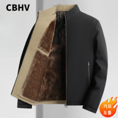 CBHV 중년 칼라 재킷 겨울 도톰 비즈니스 캐주얼 중년 남성 재킷