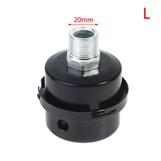 금속 공기 압축기 필터 소음 머플러 부품 13mm 1/2 인치 5/8 3/4 스레드 개, 01 L