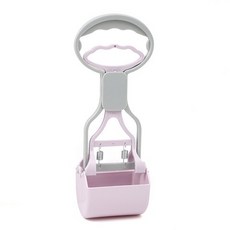 寵物撿便神器/寵物拾便器 自動撿便器 便攜式夾便器, 粉紅色, 1個