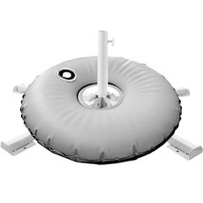 20 87인치 물 우산 무게 가방 베이스 스탠드 야외 접이식 휴대용 선쉐이드 홀더 최대 26 5파운드 외경 해변용 플래그